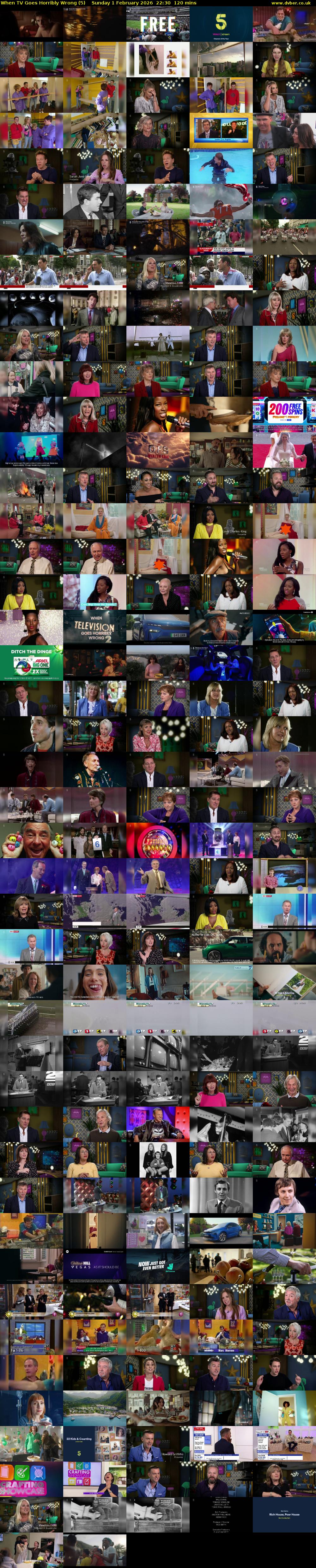 When TV Goes Horribly Wrong (5) Sunday 1 February 2026 22:30 - 00:30