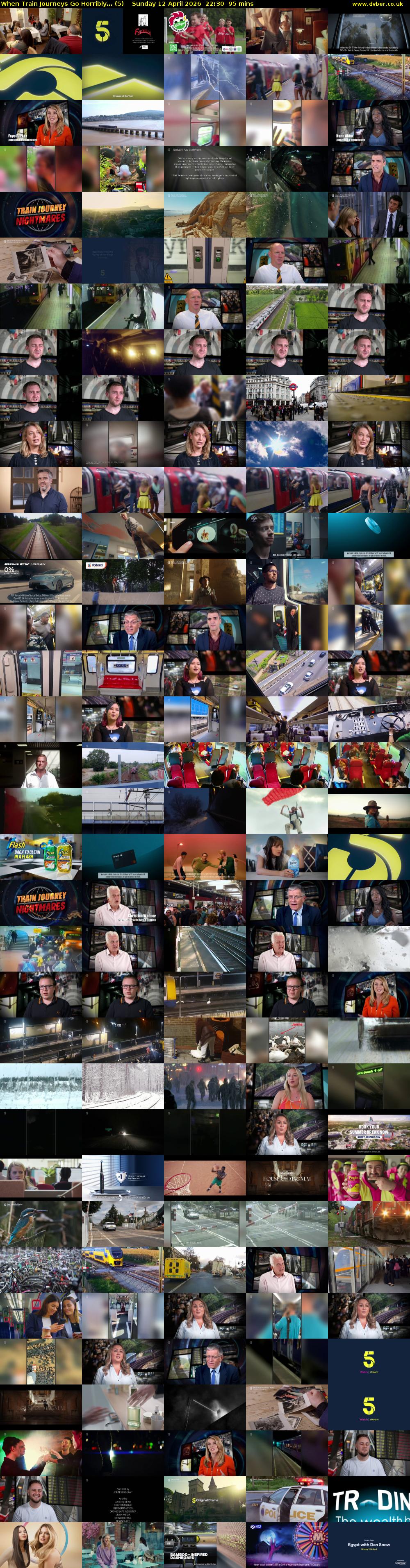 When Train Journeys Go Horribly... (5) Sunday 12 April 2026 22:30 - 00:05