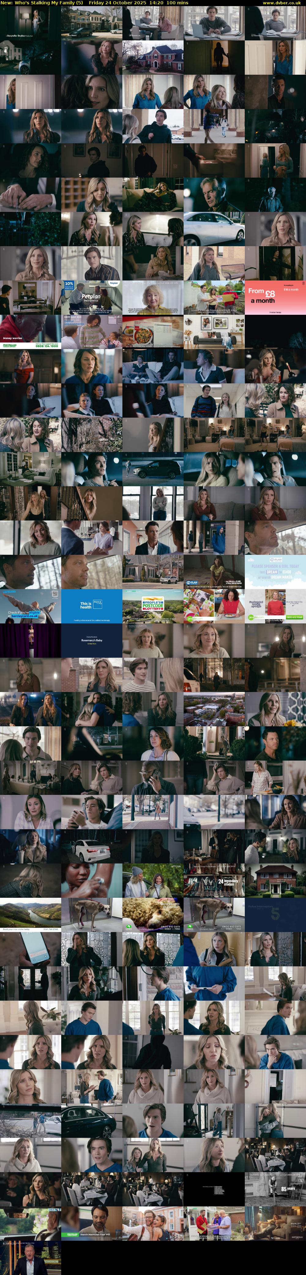 Who's Stalking My Family (5) Friday 24 October 2025 14:20 - 16:00