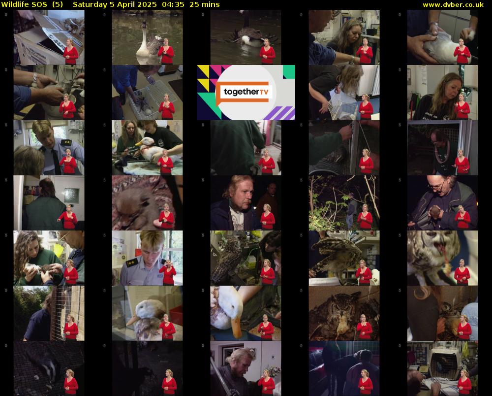 Wildlife SOS  (5) Saturday 5 April 2025 04:35 - 05:00