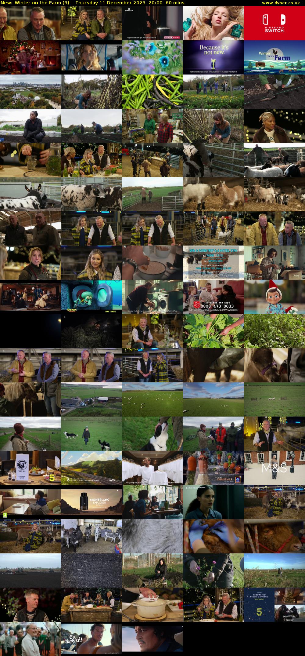 Winter on the Farm (5) Thursday 11 December 2025 20:00 - 21:00