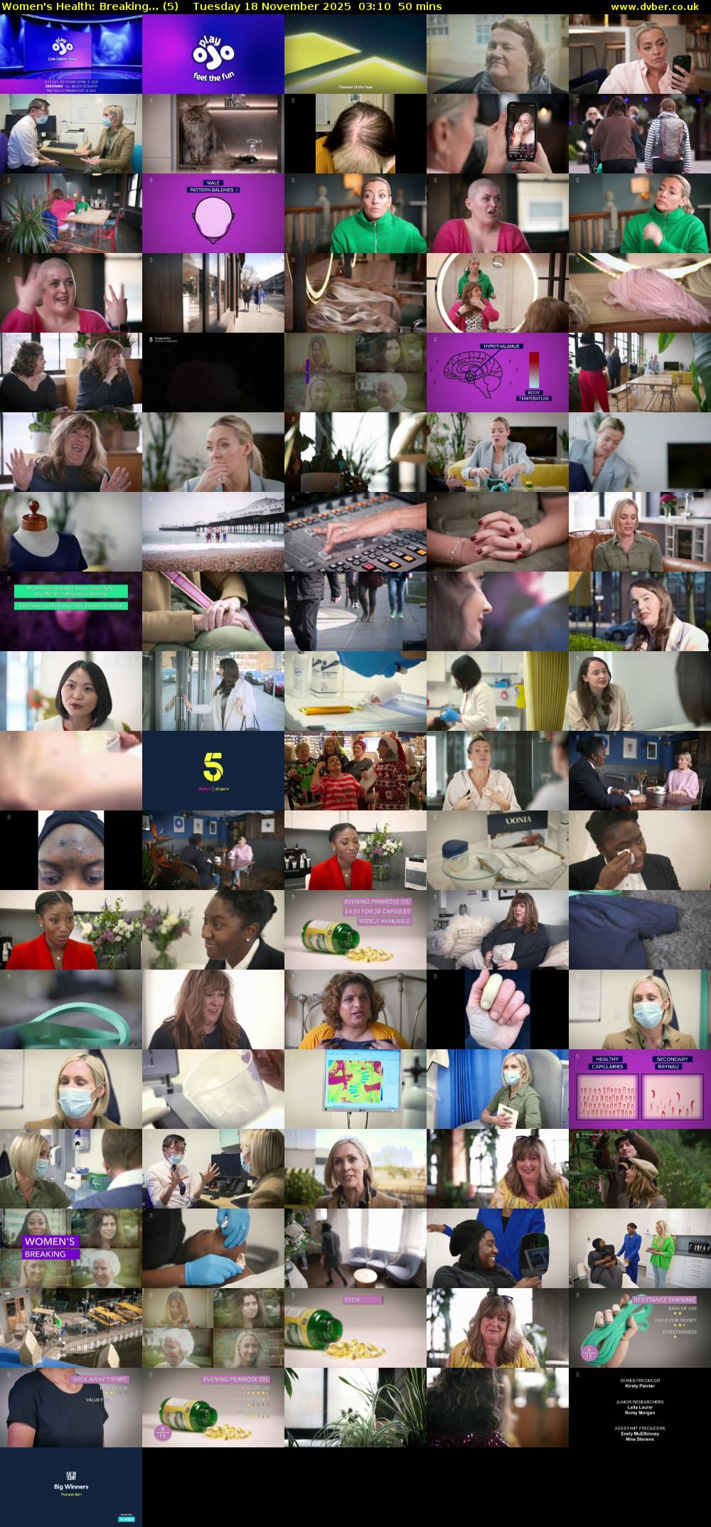 Women's Health: Breaking... (5) Tuesday 18 November 2025 03:10 - 04:00