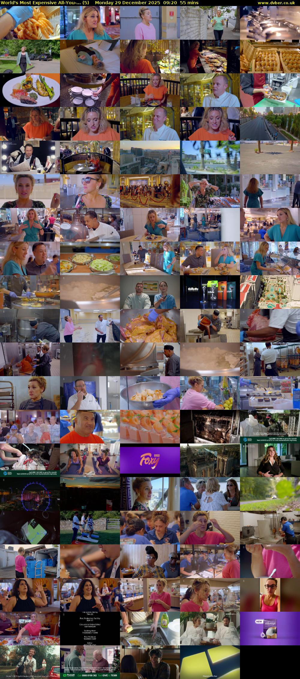 World's Most Expensive All-You-... (5) Monday 29 December 2025 09:20 - 10:15