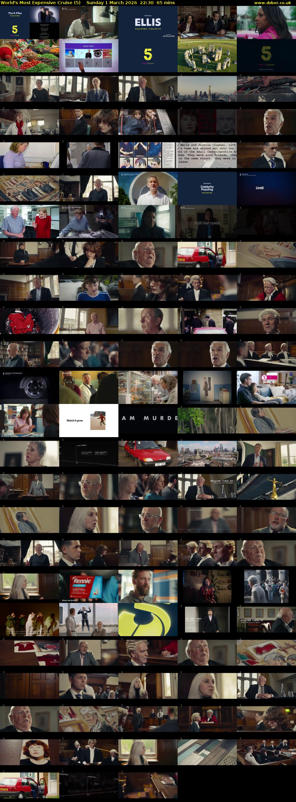 World's Most Expensive Cruise (5) Sunday 1 March 2026 22:30 - 23:35