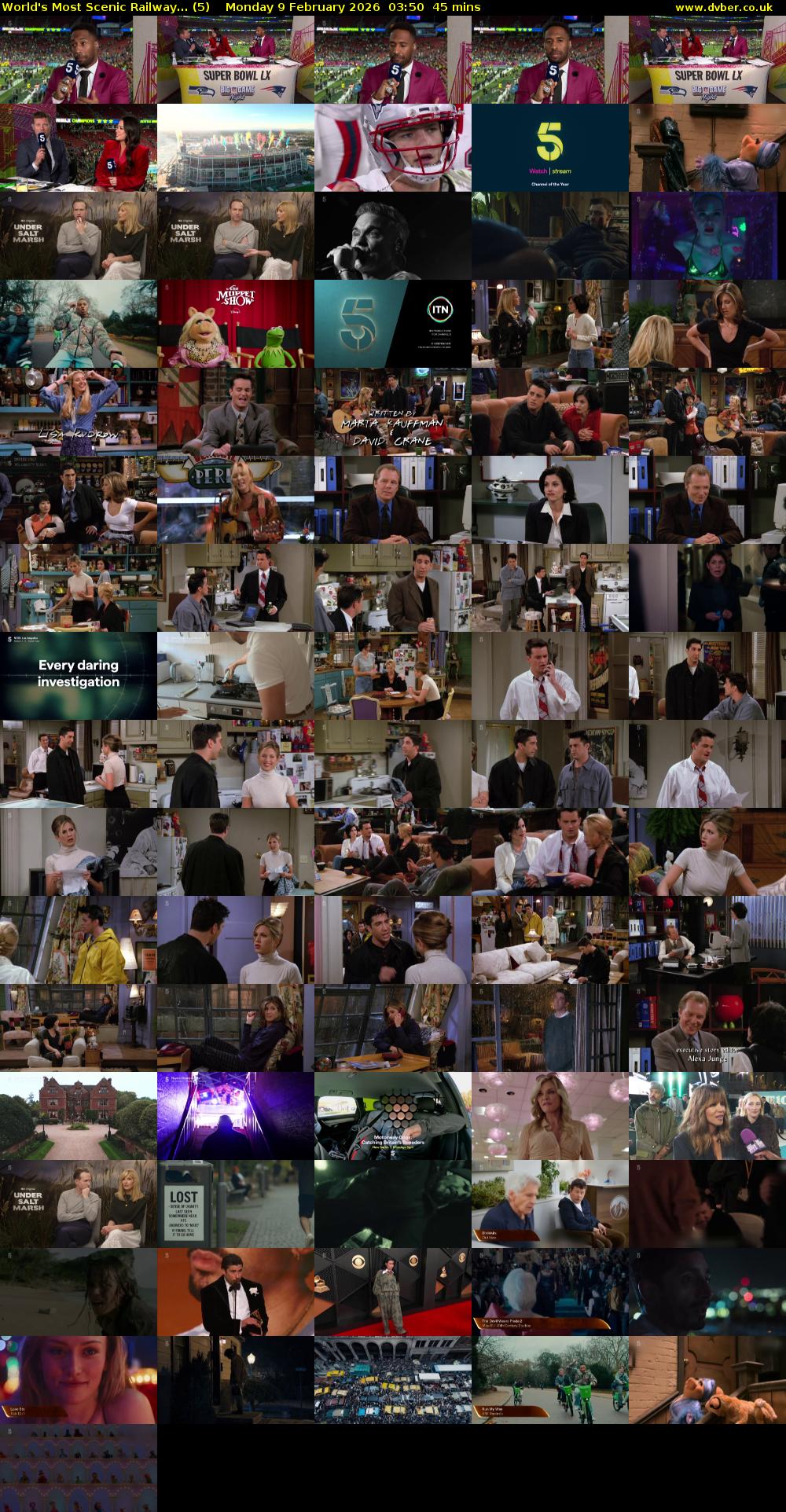 World's Most Scenic Railway... (5) Monday 9 February 2026 03:50 - 04:35