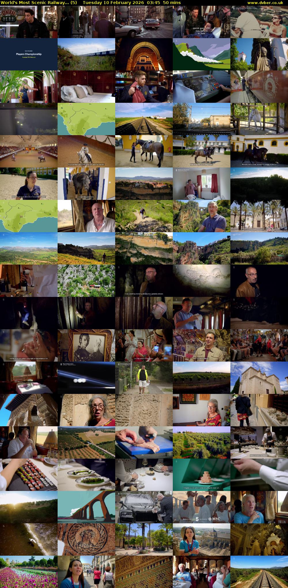 World's Most Scenic Railway... (5) Tuesday 10 February 2026 03:45 - 04:35