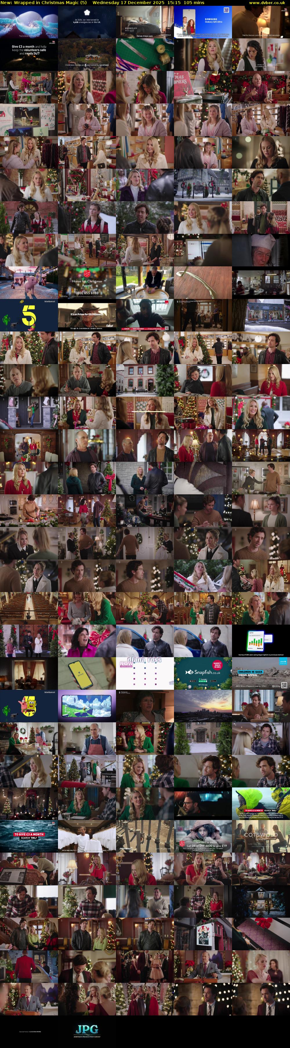 Wrapped in Christmas Magic (5) Wednesday 17 December 2025 15:15 - 17:00