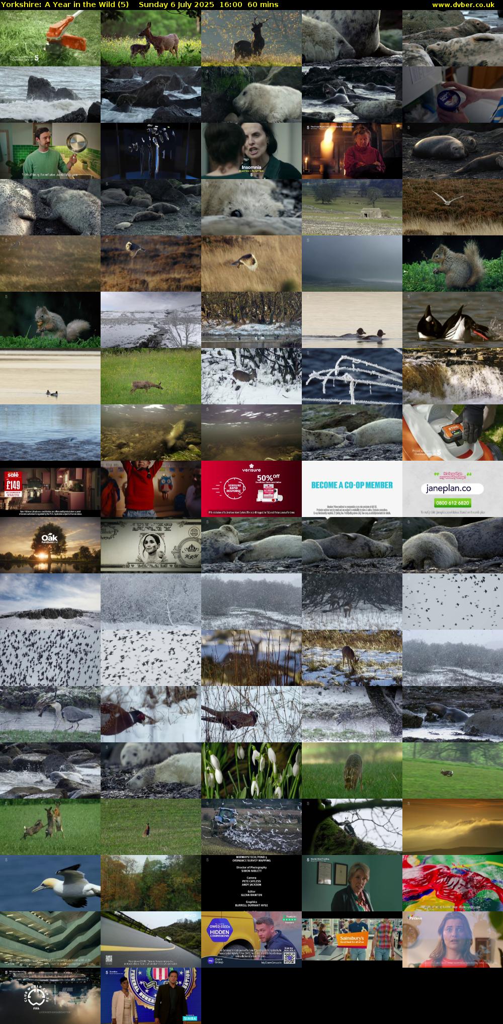 Yorkshire: A Year in the Wild (5) Sunday 6 July 2025 16:00 - 17:00