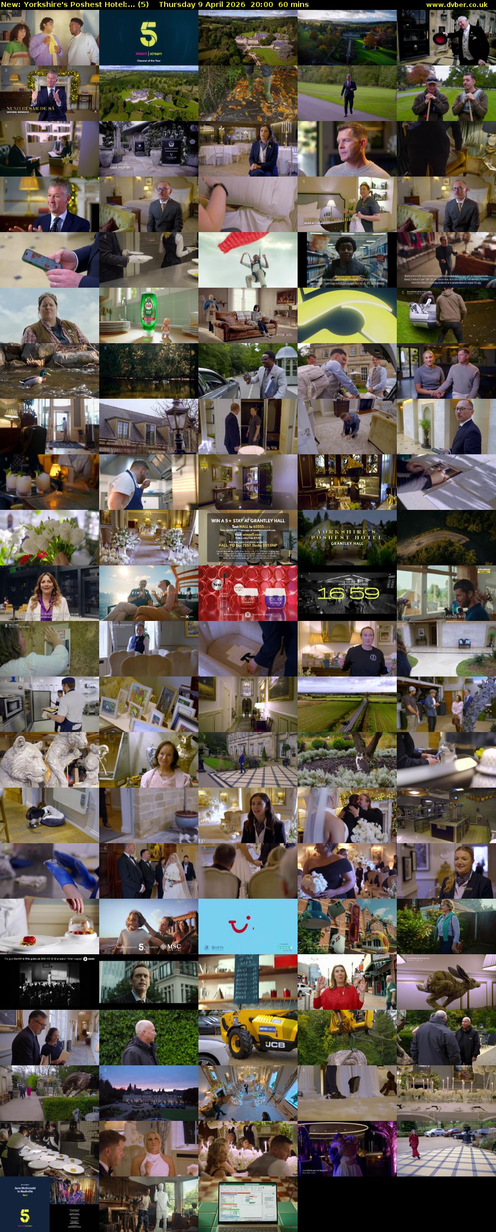 Yorkshire's Poshest Hotel:... (5) Thursday 9 April 2026 20:00 - 21:00