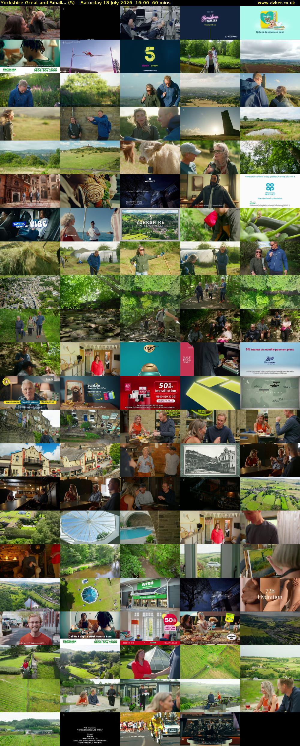 Yorkshire Great and Small... (5) Saturday 18 July 2026 16:00 - 17:00