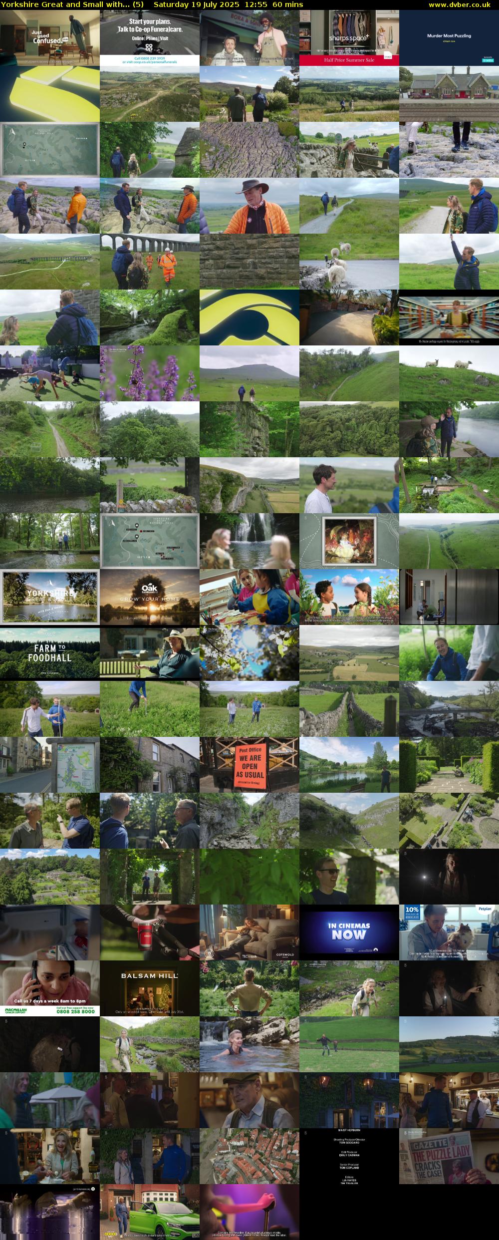 Yorkshire Great and Small with... (5) Saturday 19 July 2025 12:55 - 13:55