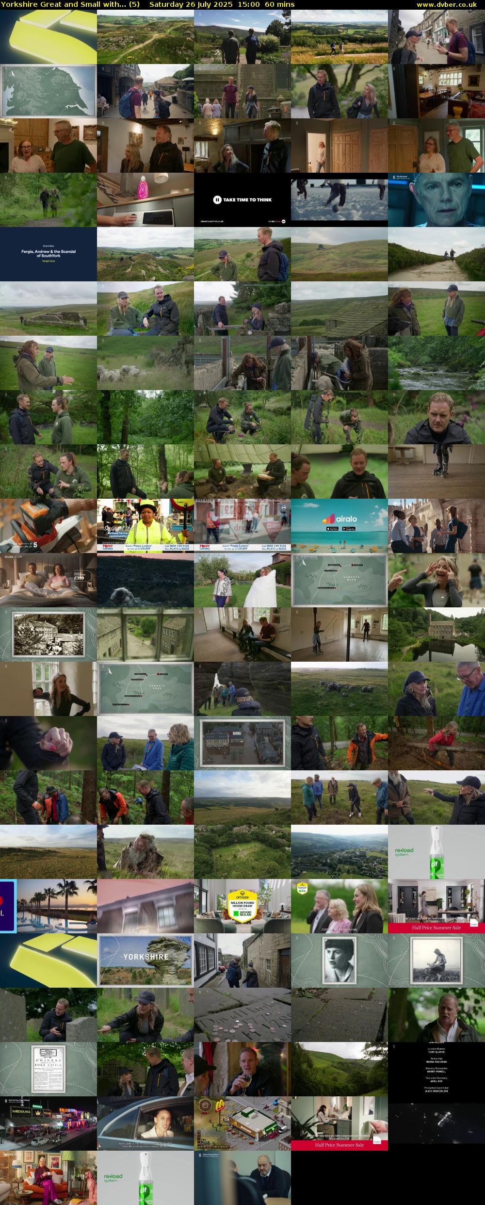 Yorkshire Great and Small with... (5) Saturday 26 July 2025 15:00 - 16:00