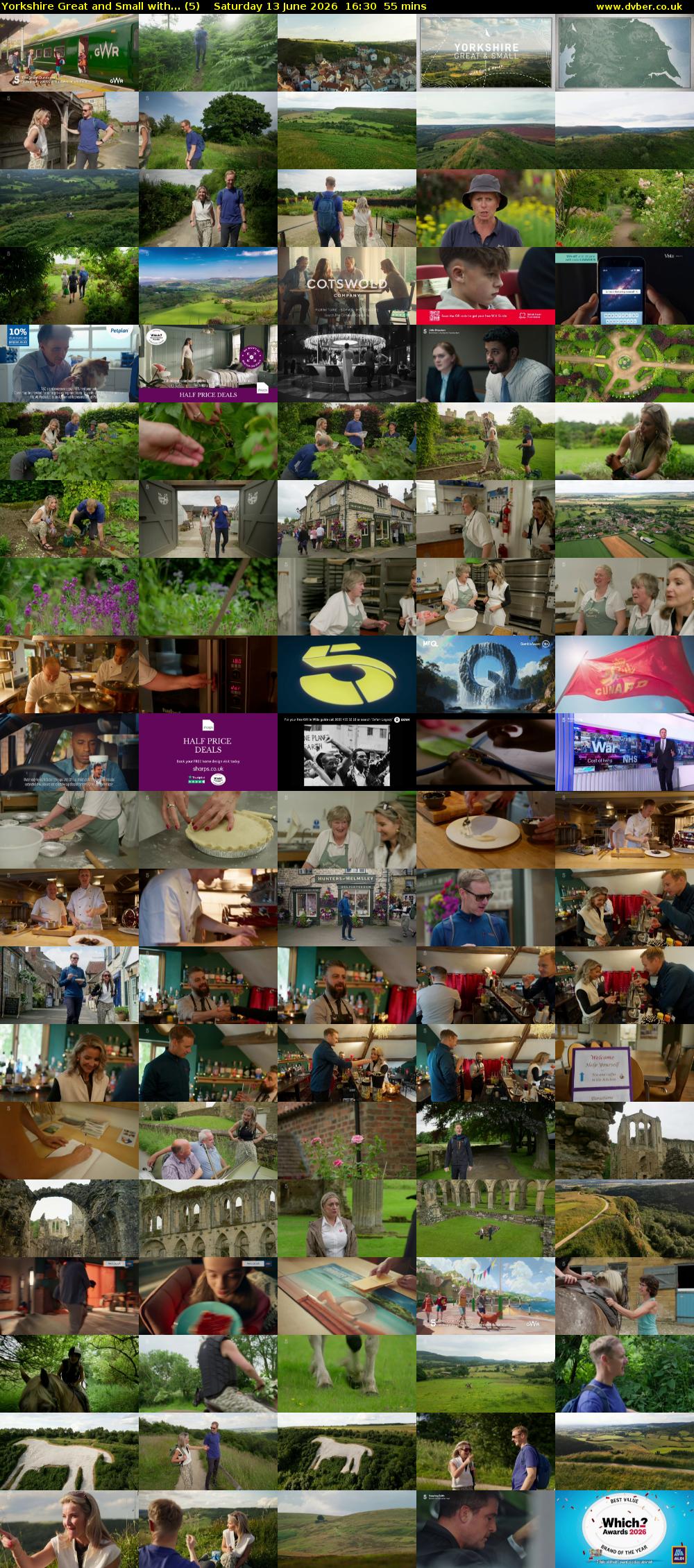 Yorkshire Great and Small with... (5) Saturday 13 June 2026 16:30 - 17:25