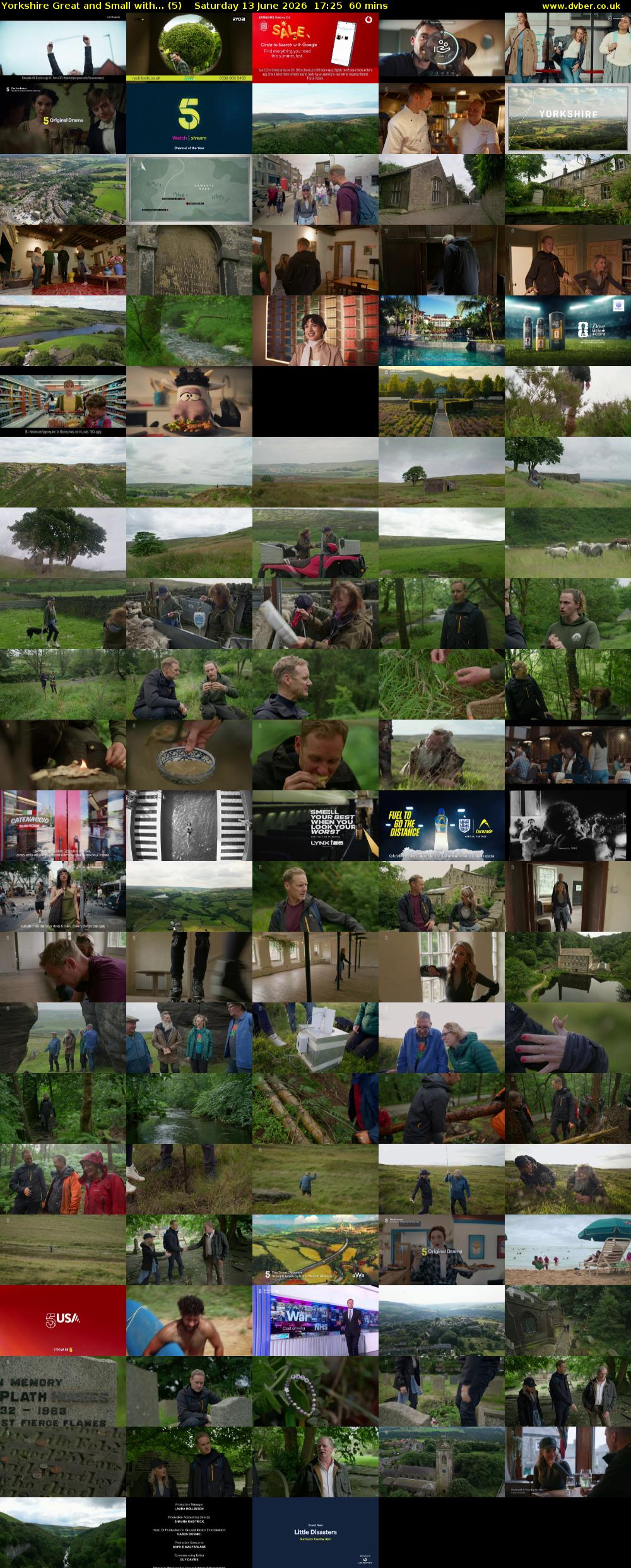 Yorkshire Great and Small with... (5) Saturday 13 June 2026 17:25 - 18:25