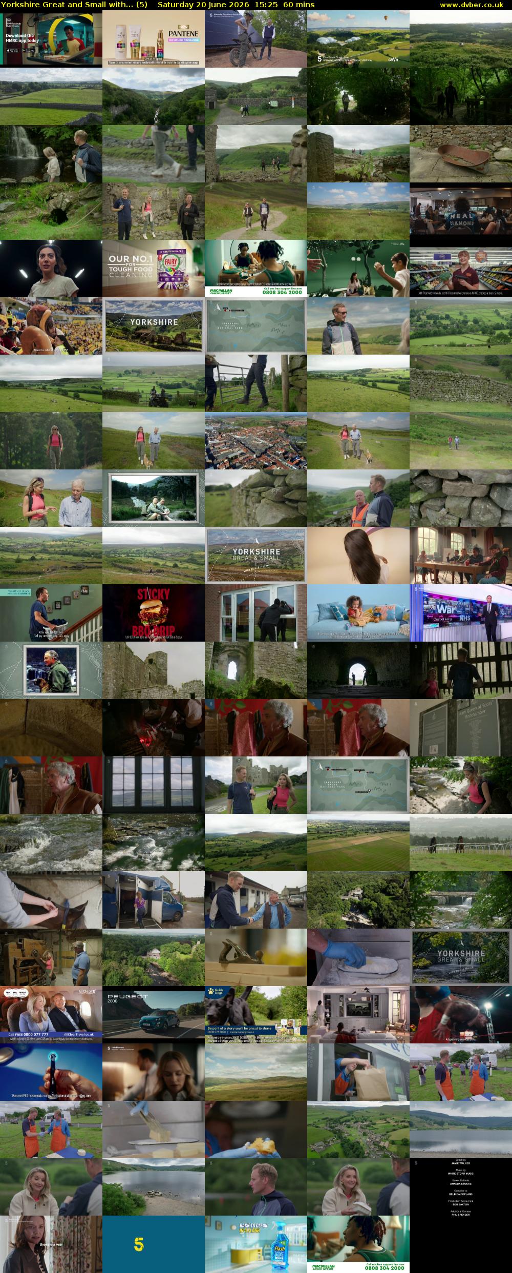 Yorkshire Great and Small with... (5) Saturday 20 June 2026 15:25 - 16:25