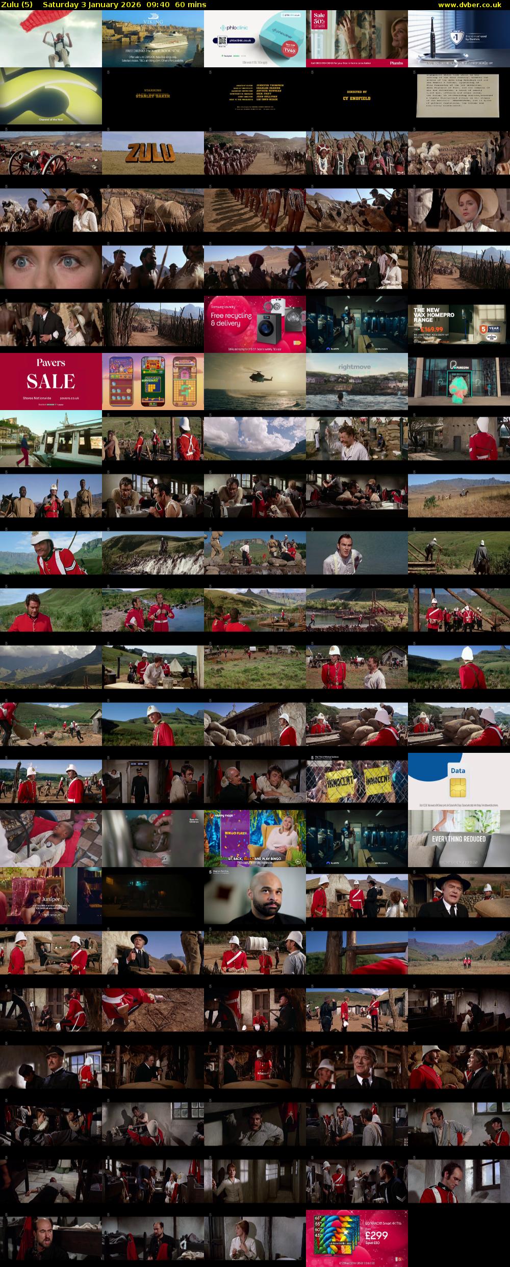 Zulu (5) Saturday 3 January 2026 09:40 - 10:40