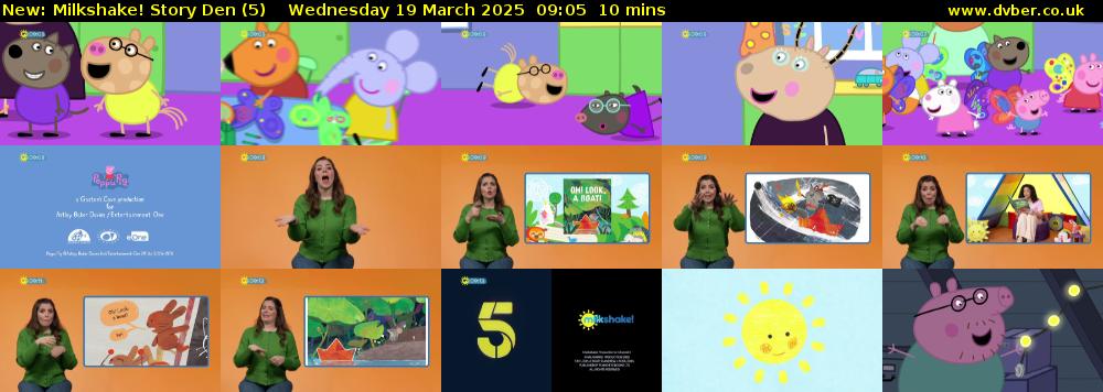 milkshake! Story Den (5) Wednesday 19 March 2025 09:05 - 09:15