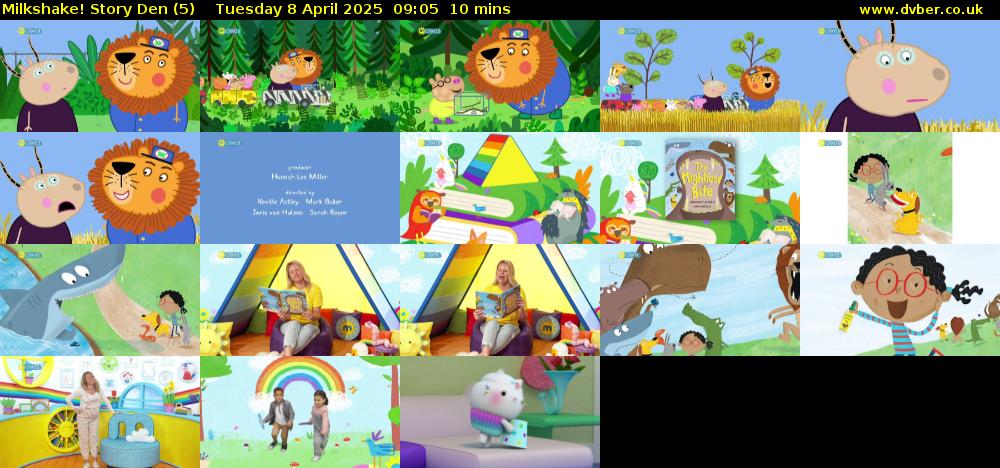 milkshake! Story Den (5) Tuesday 8 April 2025 09:05 - 09:15