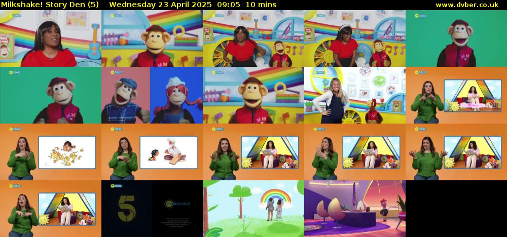 milkshake! Story Den (5) Wednesday 23 April 2025 09:05 - 09:15