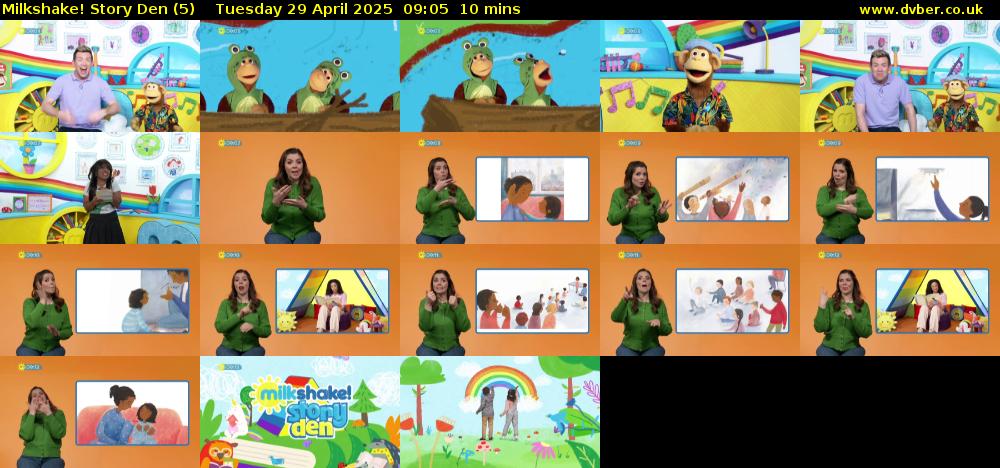 milkshake! Story Den (5) Tuesday 29 April 2025 09:05 - 09:15