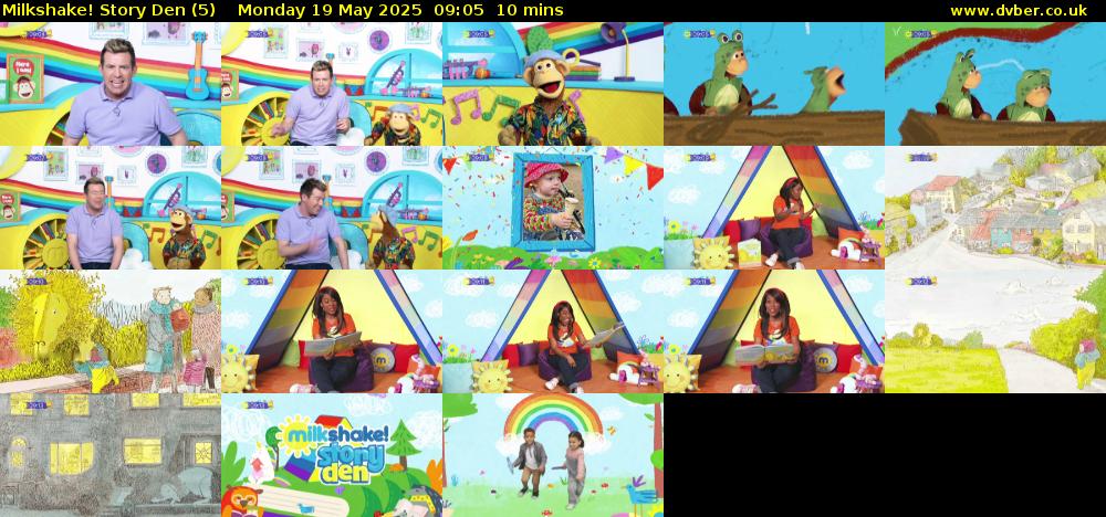 milkshake! Story Den (5) Monday 19 May 2025 09:05 - 09:15