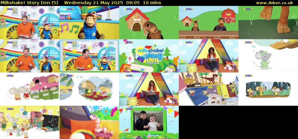 milkshake! Story Den (5) Wednesday 21 May 2025 09:05 - 09:15
