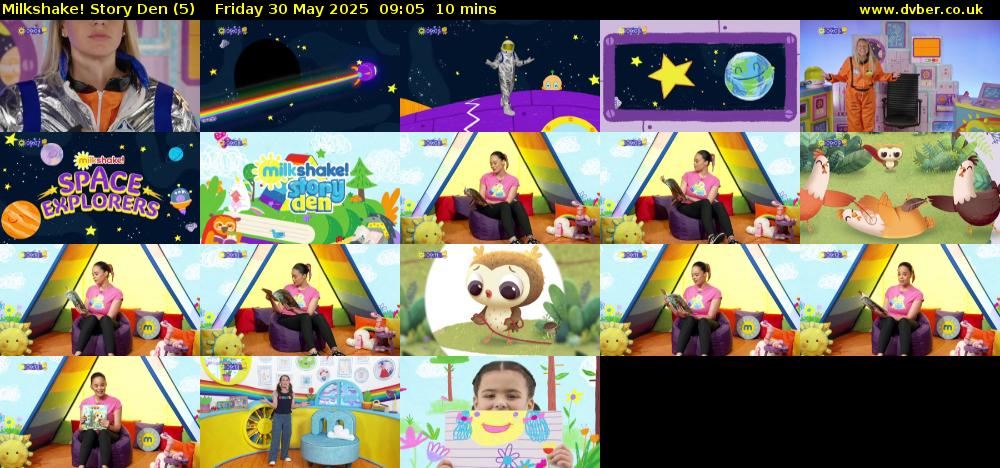 milkshake! Story Den (5) Friday 30 May 2025 09:05 - 09:15