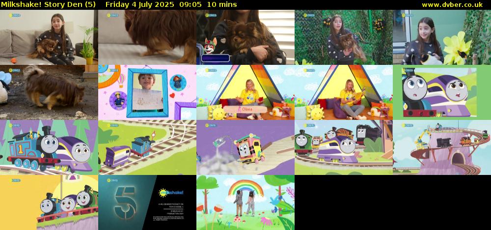 milkshake! Story Den (5) Friday 4 July 2025 09:05 - 09:15