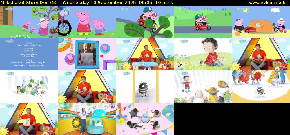 milkshake! Story Den (5) Wednesday 10 September 2025 09:05 - 09:15