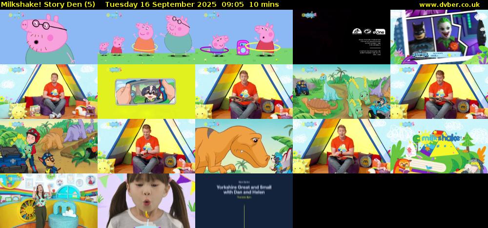 milkshake! Story Den (5) Tuesday 16 September 2025 09:05 - 09:15
