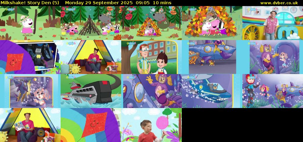 milkshake! Story Den (5) Monday 29 September 2025 09:05 - 09:15