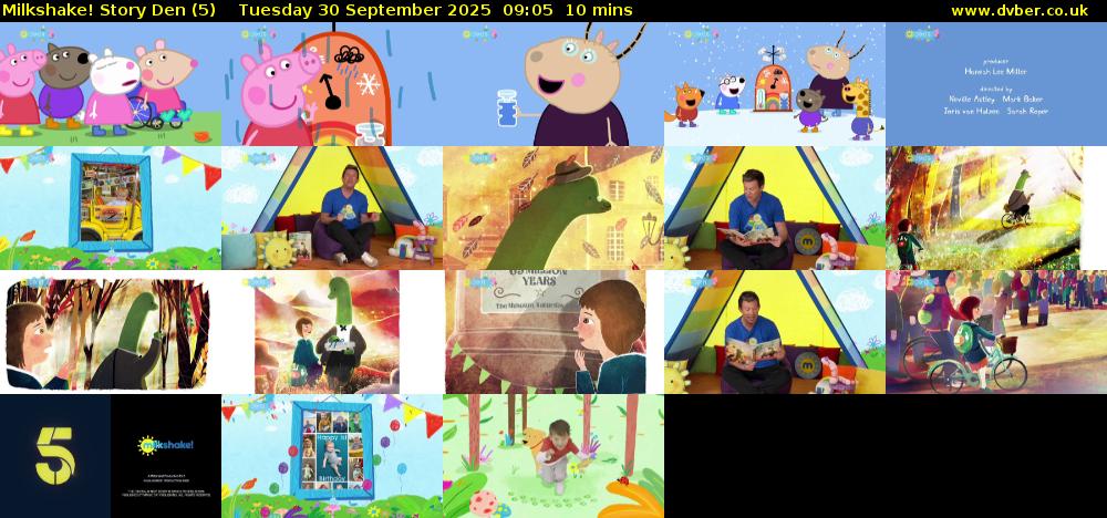milkshake! Story Den (5) Tuesday 30 September 2025 09:05 - 09:15