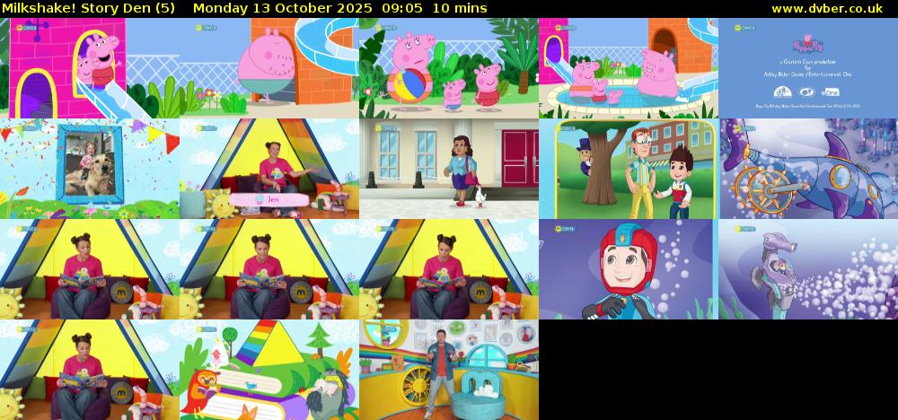 milkshake! Story Den (5) Monday 13 October 2025 09:05 - 09:15