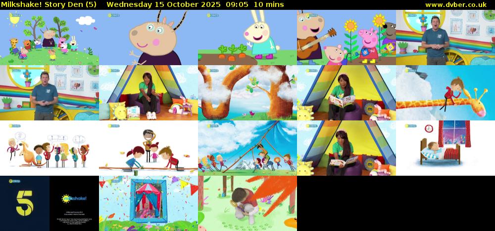 milkshake! Story Den (5) Wednesday 15 October 2025 09:05 - 09:15