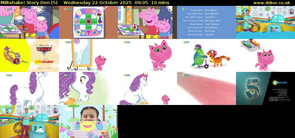 milkshake! Story Den (5) Wednesday 22 October 2025 09:05 - 09:15