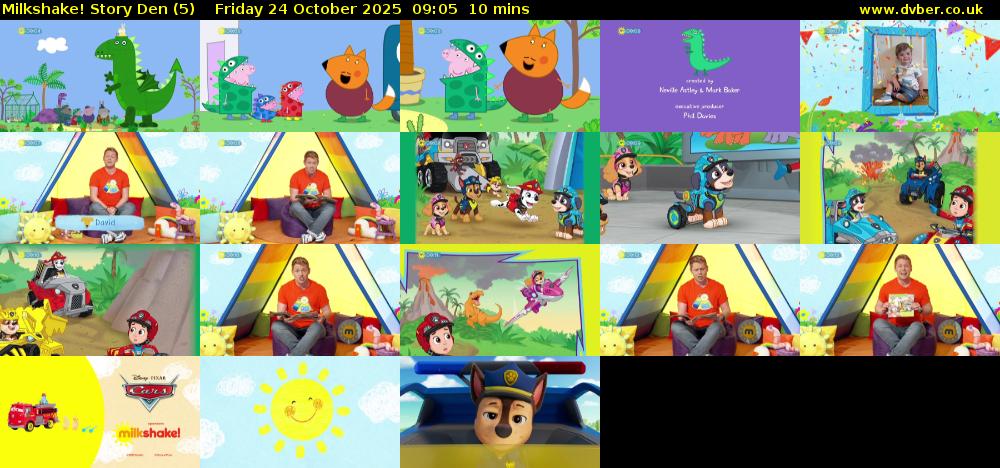 milkshake! Story Den (5) Friday 24 October 2025 09:05 - 09:15