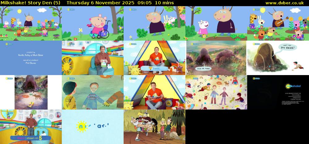 milkshake! Story Den (5) Thursday 6 November 2025 09:05 - 09:15