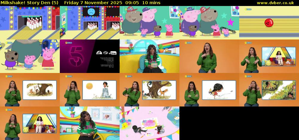 milkshake! Story Den (5) Friday 7 November 2025 09:05 - 09:15
