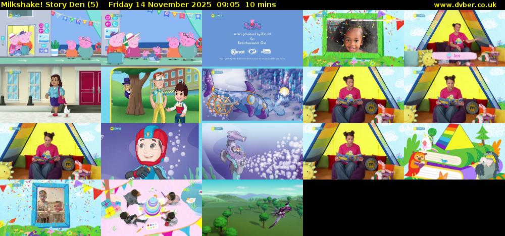 milkshake! Story Den (5) Friday 14 November 2025 09:05 - 09:15