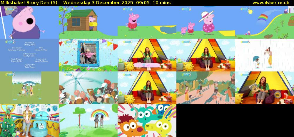 milkshake! Story Den (5) Wednesday 3 December 2025 09:05 - 09:15
