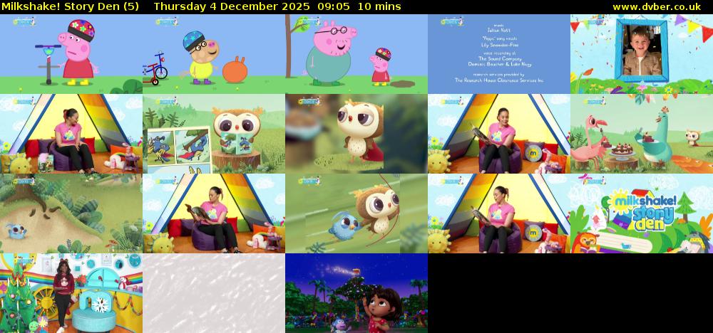 milkshake! Story Den (5) Thursday 4 December 2025 09:05 - 09:15