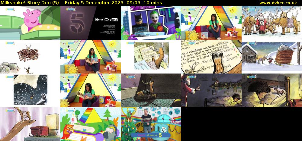 milkshake! Story Den (5) Friday 5 December 2025 09:05 - 09:15