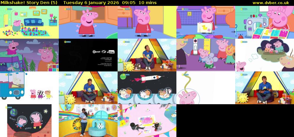 milkshake! Story Den (5) Tuesday 6 January 2026 09:05 - 09:15