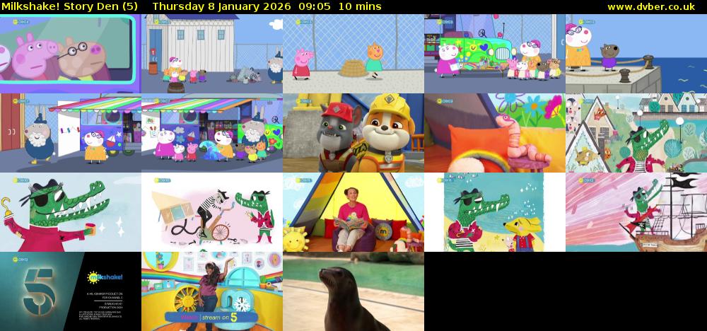 milkshake! Story Den (5) Thursday 8 January 2026 09:05 - 09:15