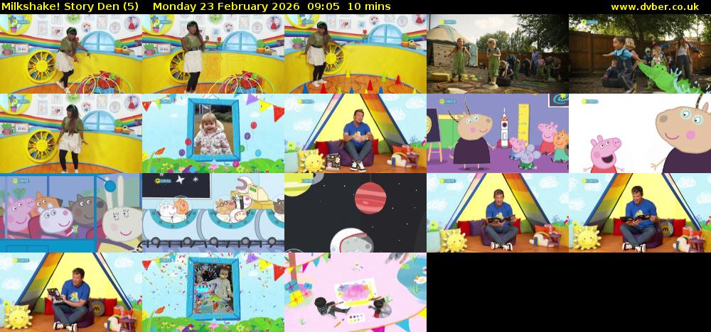 milkshake! Story Den (5) Monday 23 February 2026 09:05 - 09:15