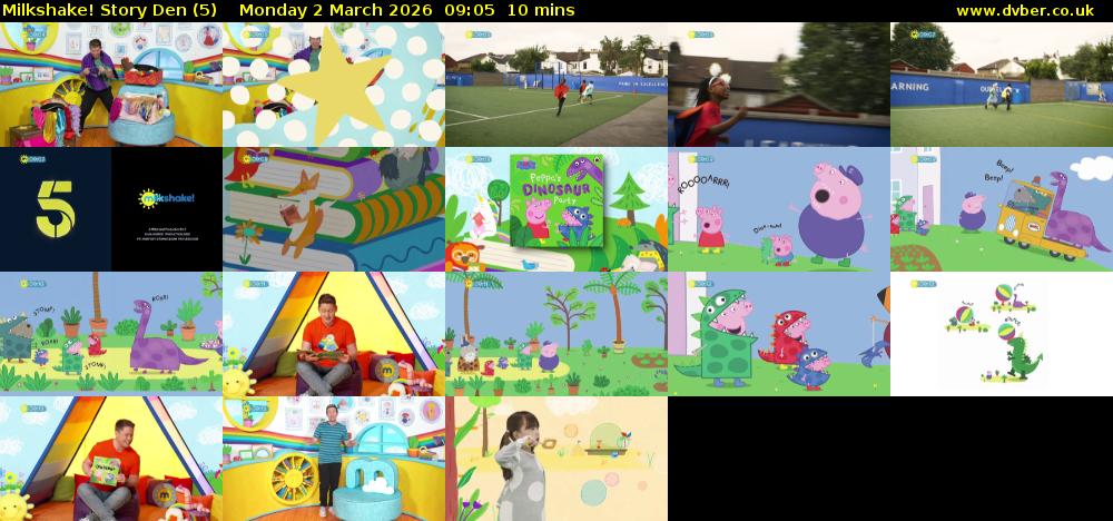milkshake! Story Den (5) Monday 2 March 2026 09:05 - 09:15