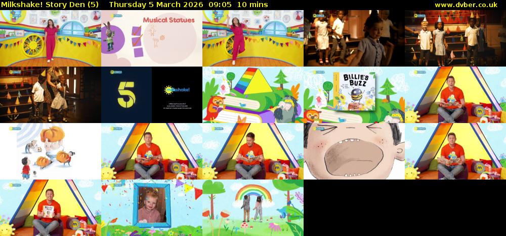 milkshake! Story Den (5) Thursday 5 March 2026 09:05 - 09:15