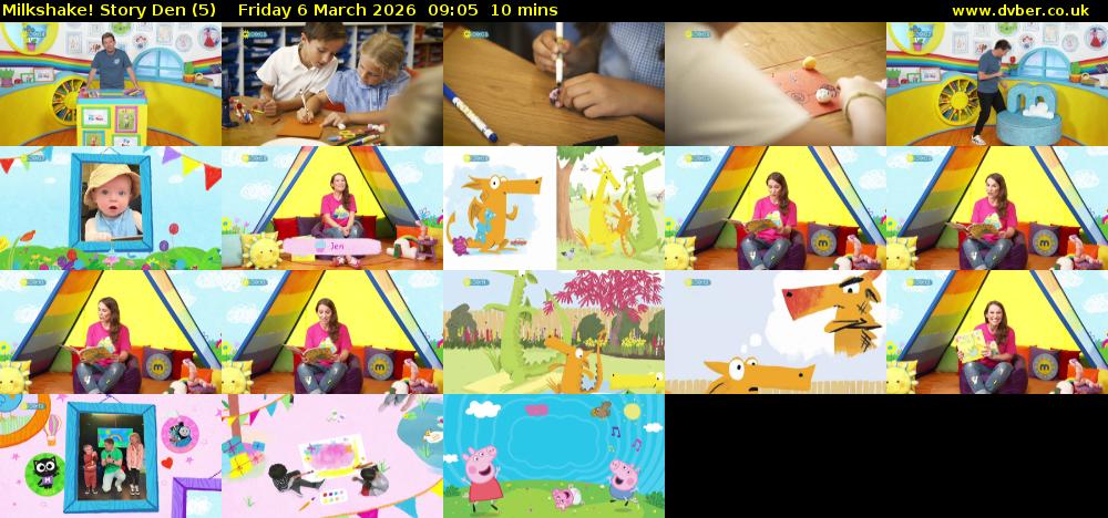 milkshake! Story Den (5) Friday 6 March 2026 09:05 - 09:15