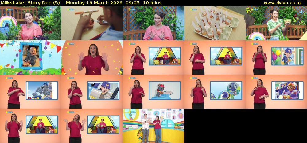 milkshake! Story Den (5) Monday 16 March 2026 09:05 - 09:15