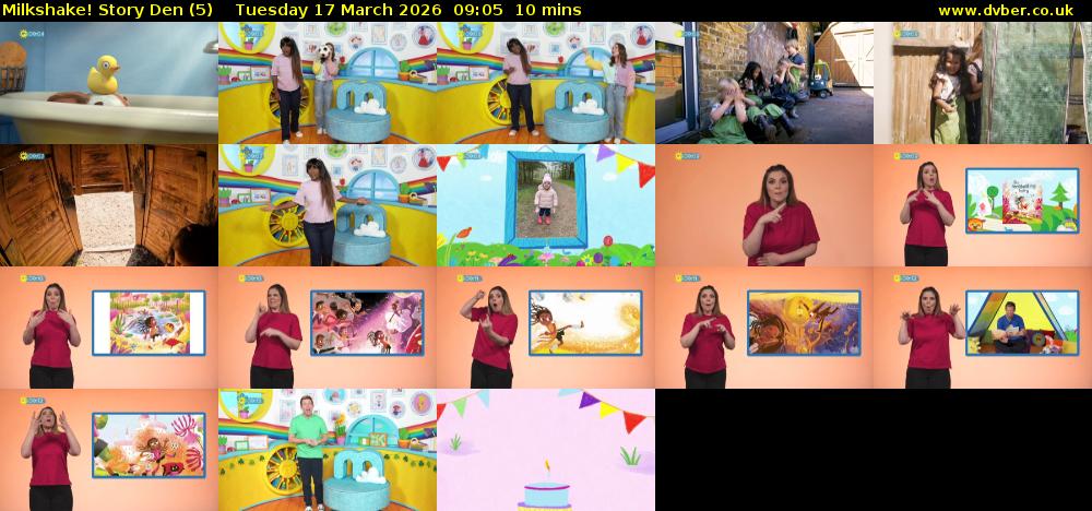 milkshake! Story Den (5) Tuesday 17 March 2026 09:05 - 09:15